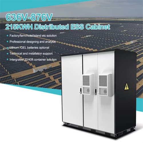 Professional Solar battery energy storage cabinet price Solutions